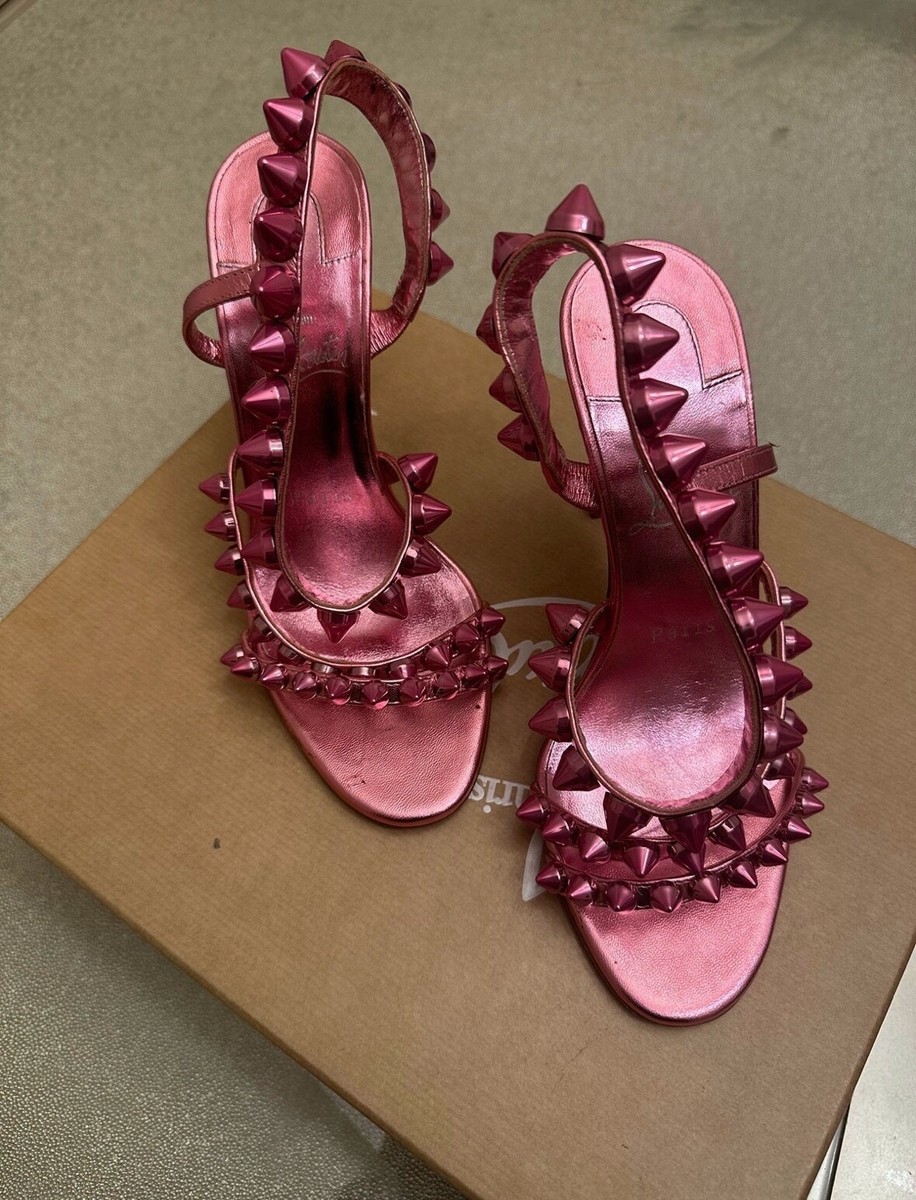 36　Christian Louboutin　ルブタン　ピンク　スエード　23 36 Christian Louboutin ルブタン ピンク スエード 23 Christian