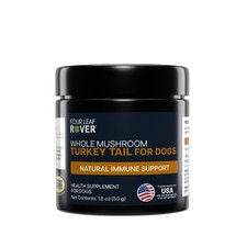 Organic Turkey Tail Mushroom Extract for Dogs - 50 Beta-Glucan, USA Made, 60...