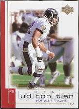2001 Upper Deck Top Tier #16 Sam Gash Football NM