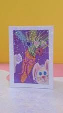 aceo , bunnies, rabbits, carrots, easter, spring, cottontail, handfulofrubies