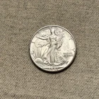 1941-S Walking Liberty Half Dollar AU/BU White Frosty Luster SC