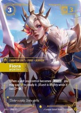 Fiora Worthy Alternate Art