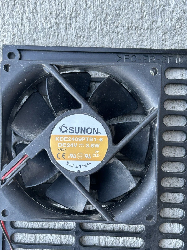 SUNON KDE2409PTB1-6A DC24V 3.6W 92*25MM 2-Pin Inverter Fan For Danfoss Rear - Image 2 of 4