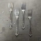 New ListingAntique Sterling Silver Forks Set Pat. 1895 Ornate Design 1900-1940 Set of 4
