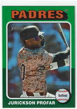 2024 Topps Heritage High Number - Green Border Jurickson Profar #503