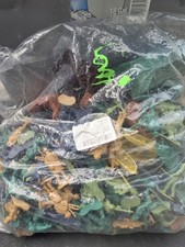 Plastic Army Men Infantry Soldier Mixed Lot w/ Vehicles  Accessories