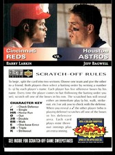 Barry Larkin / Jeff Bagwell 1994 Collector's Choice #NNO FREE SHIP StackedPacks