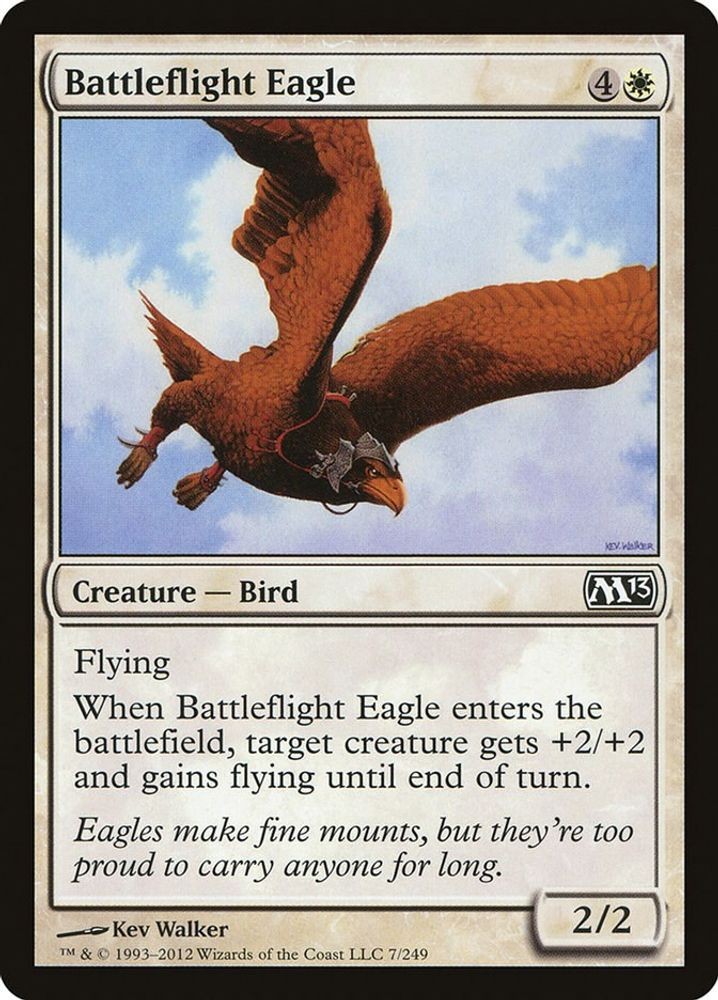 2012 Magic: The Gathering: M13 - Battleflight Eagle (#7, C, Lightly Played)