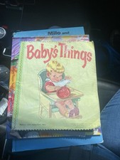 Baby  s Things Vintage Cloth Book