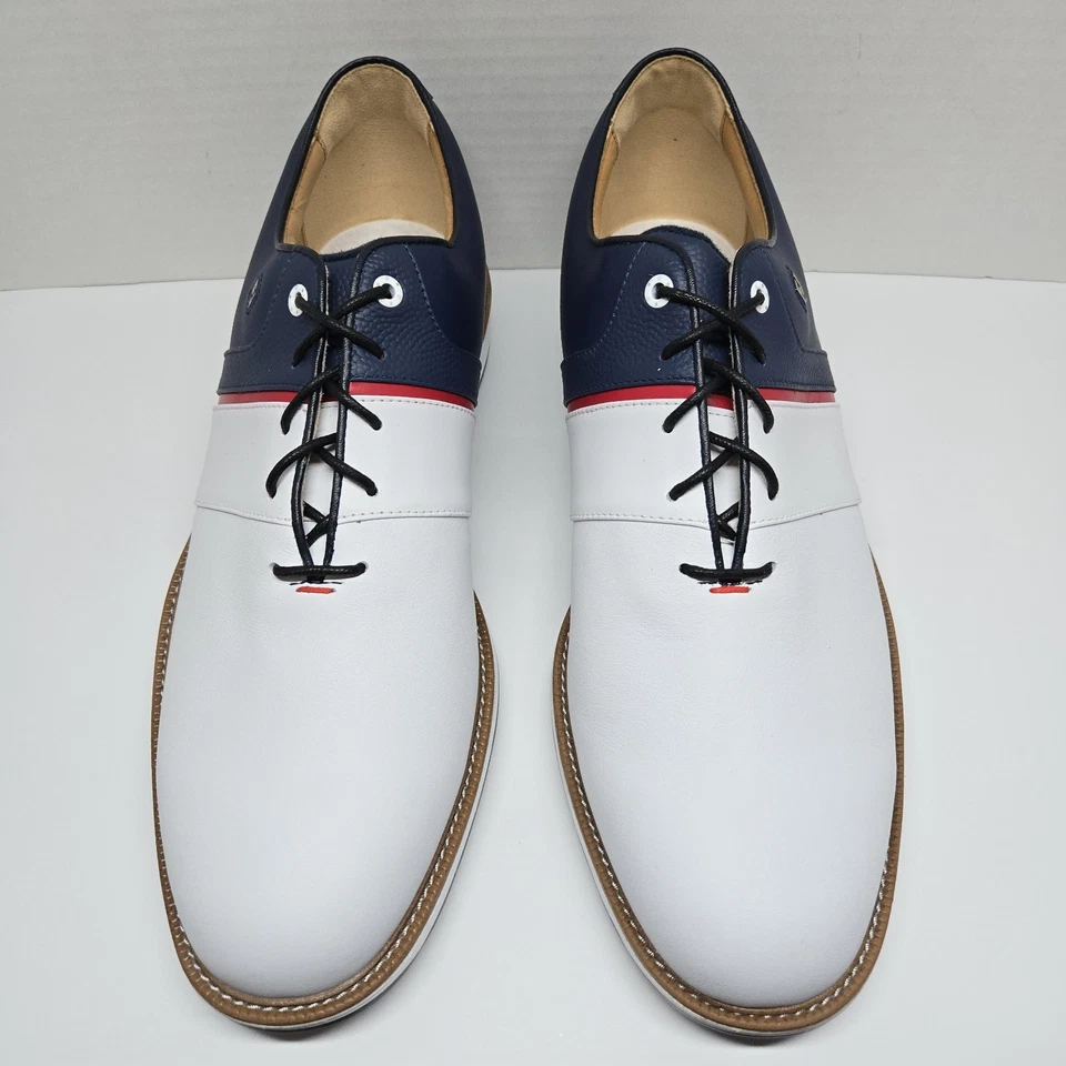 Zapatos de golf FootJoy Premiere Series Packard Liberty #54552 de cuero talla US 14M Foto 2 de 4
