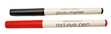 Pair of Photography Pens Red Eye Removal-Correction  Annotations Scrapbooking