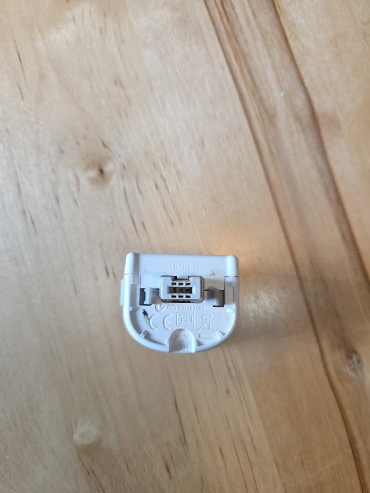 Nintendo Wii Motion Plus Adapter Remote Attachment White RVL-026 OEM - Image 3 of 4