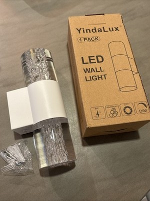 YindaLux LED Windlicht Lampe / Wall Light - Weiß (A03)