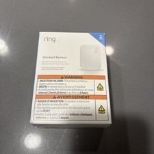 1-PACK /2 PIECE - Ring - Alarm Contact Sensor 2nd Gen - White-SEALED
