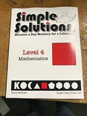 Simple Solutions Level 4 Mathematics, Nancy L. McGraw
