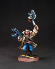 Games Workshop Warrhammer Necromunda Metal Miniature "Gang House Delaque" Hand