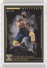 2018-19 Panini Impeccable Holo Gold 7/10 Tyreke Evans #30 0q5