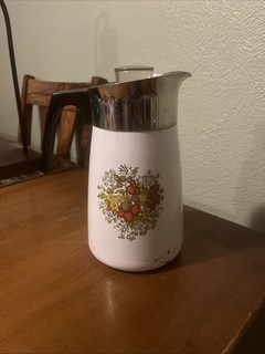 Vintage Camping Stovetop Percolator 11” Tall