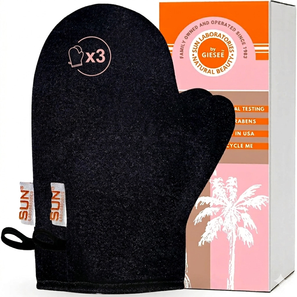 Sun Labs Self Tanning Mitt Applicator - 3 Sunless Tanning Mitts