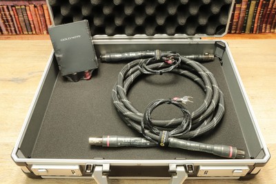 Gold Note Firenze Il Magnifico 2x 150cm XLR Balanced Cable eNp: 8000,00   TOP!!!
