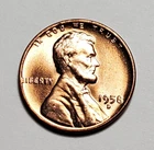 1958 D LINCOLN WHEAT PENNY UNC #P3373
