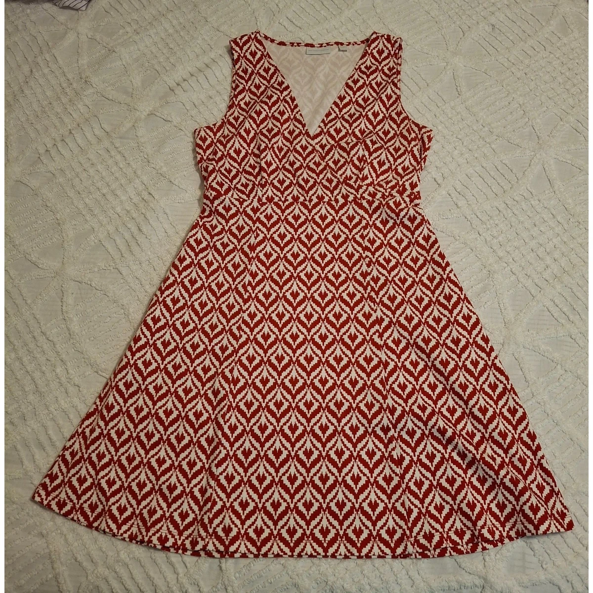 slim fit dress slacks Tie-Neck Flare Dress main image 0