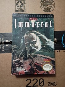 The Immortal NES Nintendo Complete CIB Authentic! Very Good Condition! Rare!