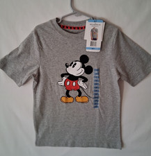 DISNEY Mickey Mouse Boys 6/7 Graphic Tee Tagged 29.99