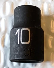 MATCO TOOLS "ADV" BP10M2V, 3/8"DRIVE, 10MM. IMPACT SOCKET, SHALLOW, 12 PT. *NEW*