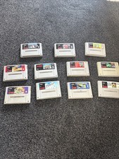 SNES GAMES 11 BUNDLE INCLUDING RARE GAMES