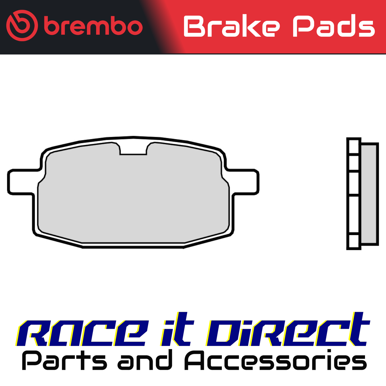 Brake Pads for DAELIM M 50 D MILLENIUM 2003 Front Scoot Brembo - Image 3