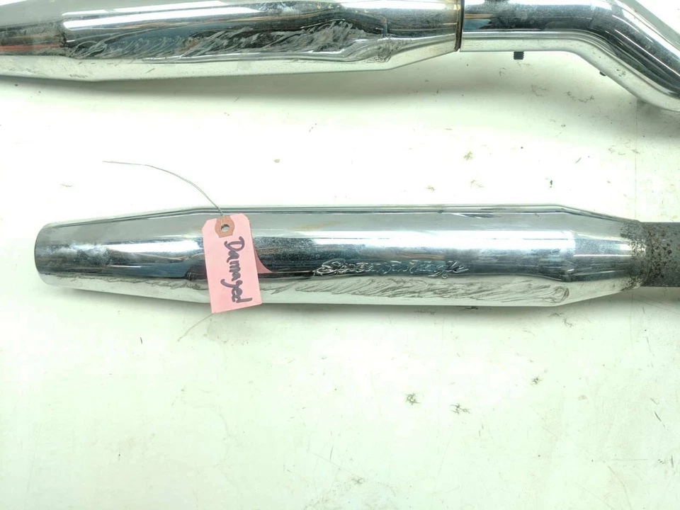 04 Harley Davidson Fat Boy FLSTFI полная выхлопная труба глушитель головка коллектор SCREAMIN - Изображение 2 из 4