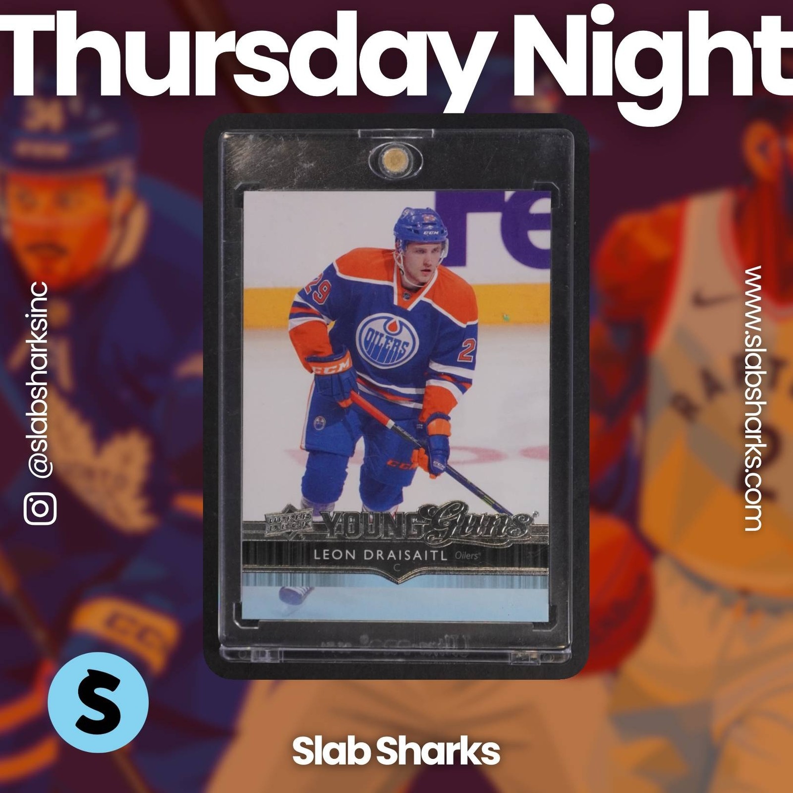 2014 UPPER DECK #223 LEON DRAISAITL YOUNG GUNS RC ROOKIE