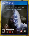 Middle Earth Shadow of Mordor Game of the Year Edition Playstation 4 PS4 CIB US