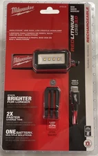 Milwaukee 2115-21 Low Profile Headlamp 600 Lumens USB New