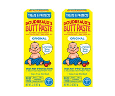 Boudreaux's Butt Paste Diaper Rash Ointment Original 2 oz Pack of 2 