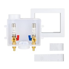 Universal Washing Machine Outlet Box 1/2inch Pex Crimp Inlet WM052 Drain Fit