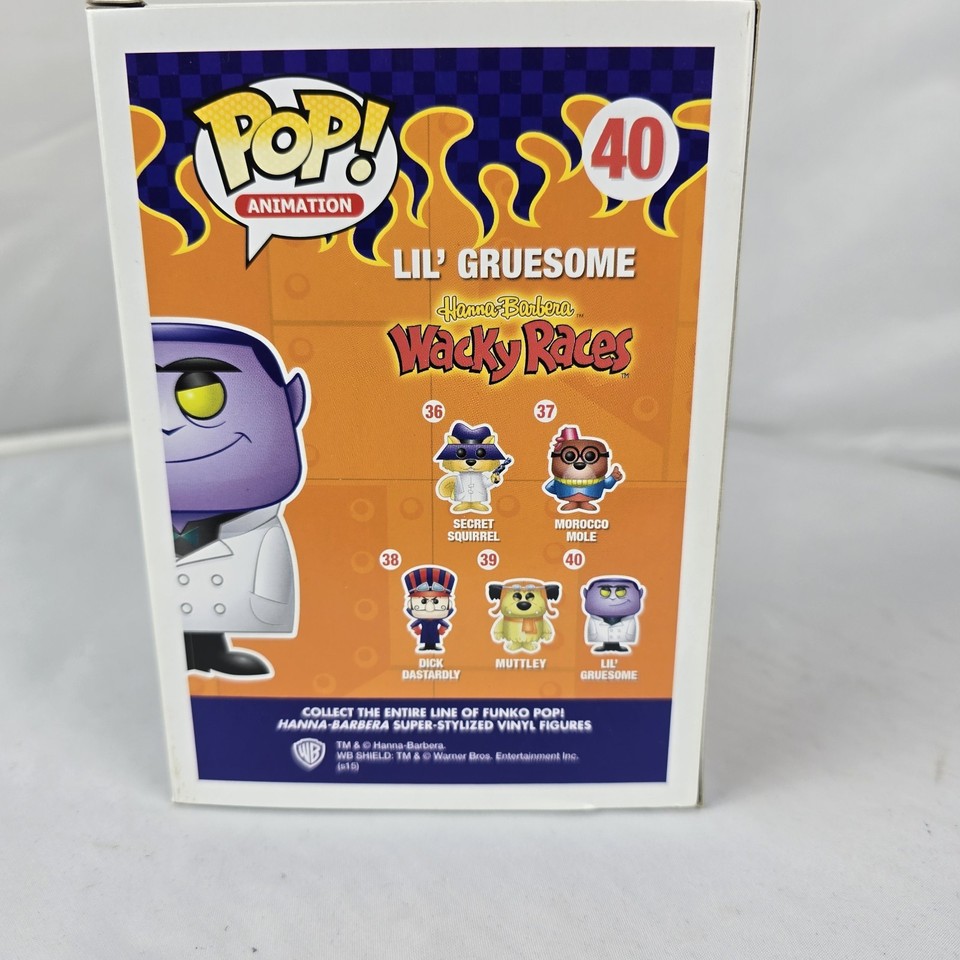 FUNKO POP! Animation Wacky Races Lil' Gruesome 40 FunkoShop Exclusive ...
