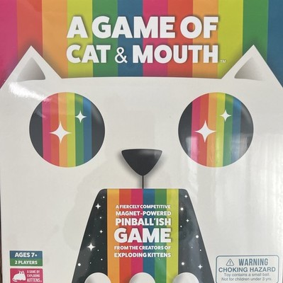 Board Game of Cat and Mouth Fun Activity Game Ages 7+