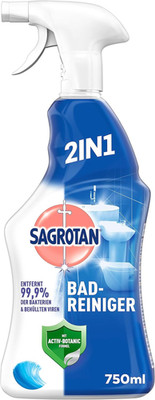 Sagrotan Bad-Reiniger Ozeanfrische   2In1 Desinfektionsreiniger Mit Antischmutzf