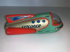 Masudaya Japan Space Explorer Friction Rocket circa 1964 C-8.5