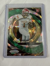 2024 Prizm Xavier Worthy Portals RC Green Ice Rookie #10