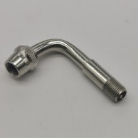 Ventil-Adapter Winkeladapter 90° Gebogen Fahrrad Av-Autoventil /Schraderventil
