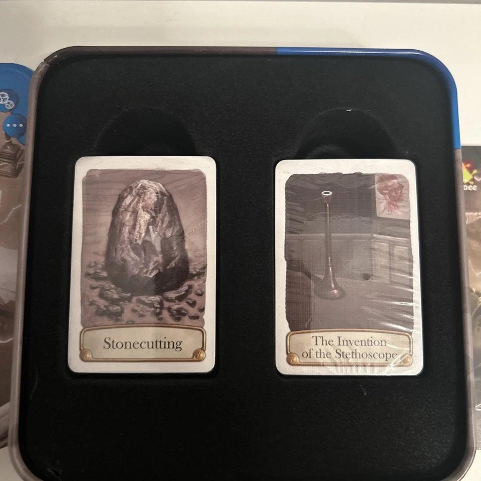 Timeline - Inventions - Metal Tin - Frédéric Henry  - Complete  - Image 2 of 4