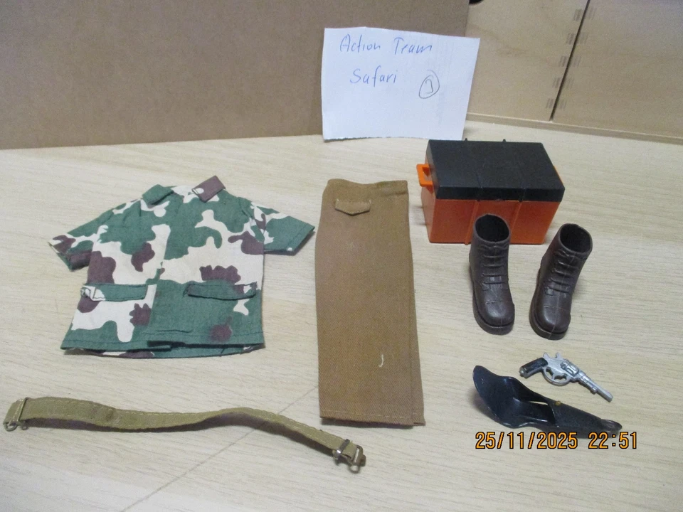 Action Team/Man - G.I.Joe - Schildkröt Safari - Accessoires Vêtements (3) - Photo 1/1