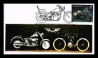 DR JIM STAMPS US COVER MOTORCYCLES 1965 HARLEY DAVIDSON FIRST DAY ISSUE