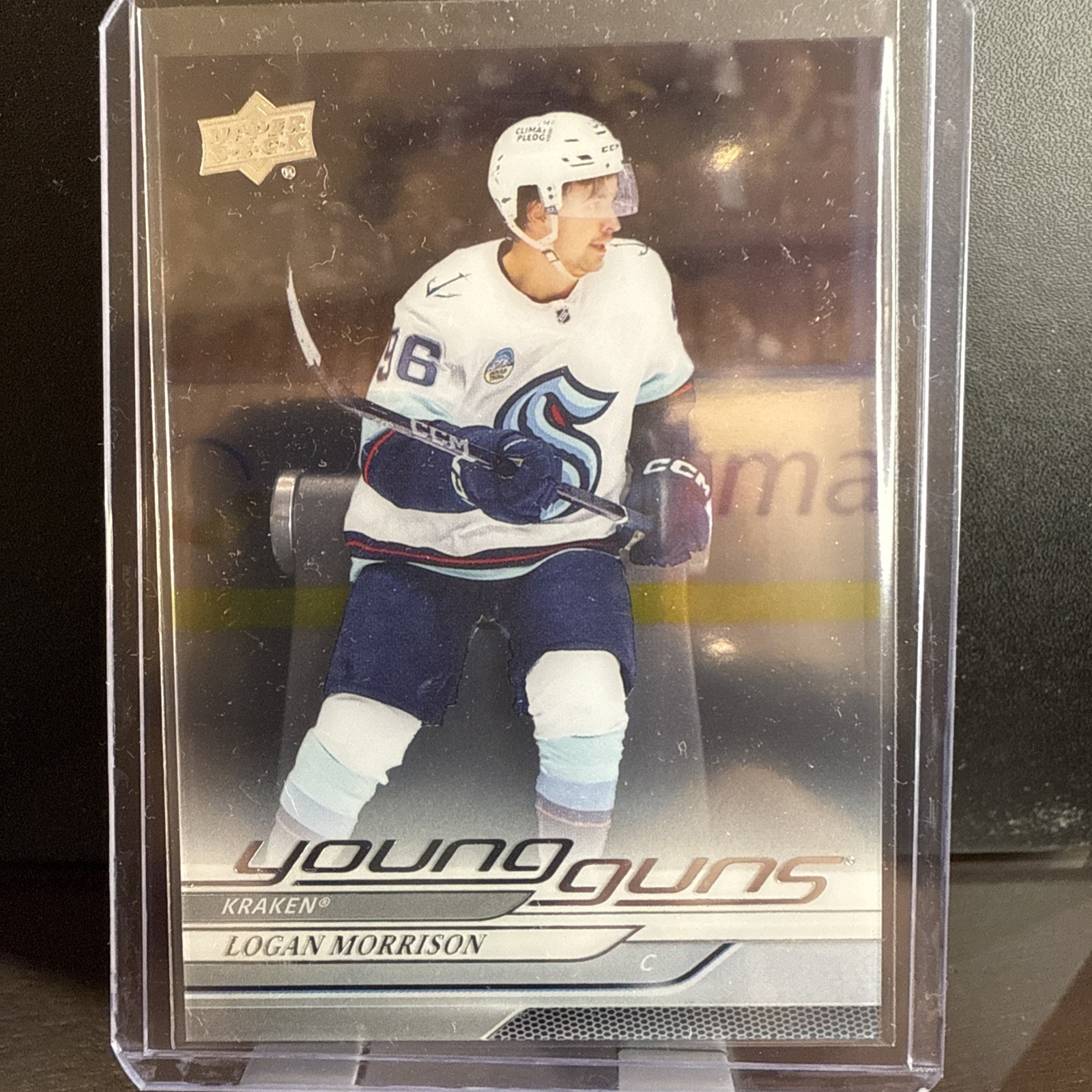 Logan Morrison Young Guns Clear Cut 2024-25 Upper Deck Series 2 SP RC #469