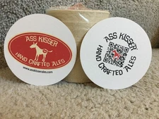 20 Beer Coasters Ass Kisser Hand Crafted Ales USA U190