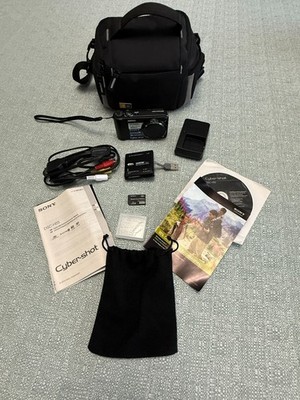 Sony Cyber-Shot DSC-H55 14.1 MP 10x Zoom Digital Camera With Accs. & EXTRA'S