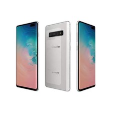 Original Samsung Galaxy S10 Plus G975U 512GB Unlocked Open Box White Smartphone